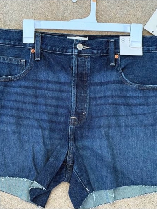 Universal Thread Pants - Universal Thread Dark Blue Denim Shorts